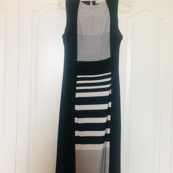 Liz Claiborne Color Block Maxi Dress - Picture 5 of 6